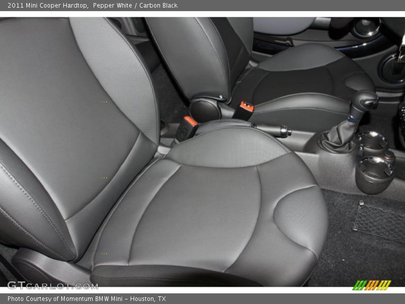 Pepper White / Carbon Black 2011 Mini Cooper Hardtop