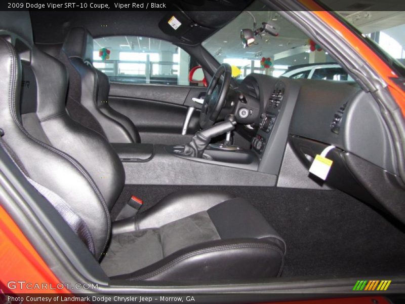  2009 Viper SRT-10 Coupe Black Interior