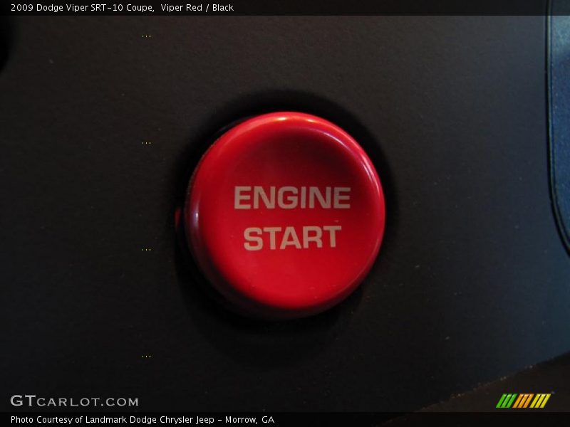 Controls of 2009 Viper SRT-10 Coupe
