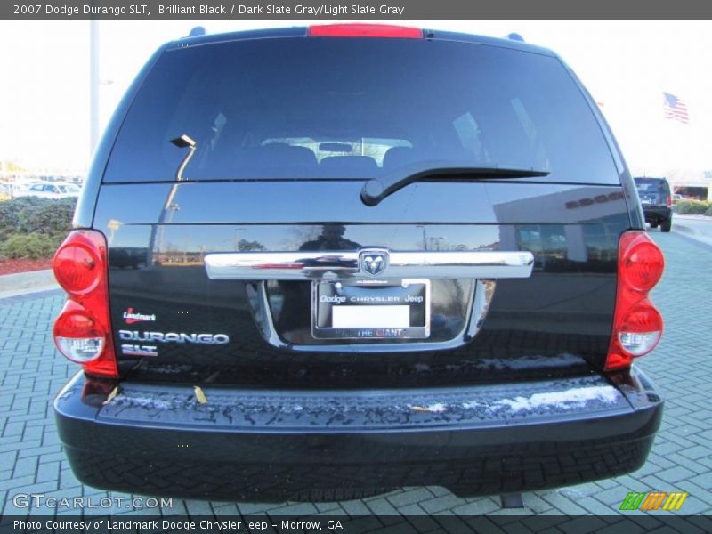 Brilliant Black / Dark Slate Gray/Light Slate Gray 2007 Dodge Durango SLT