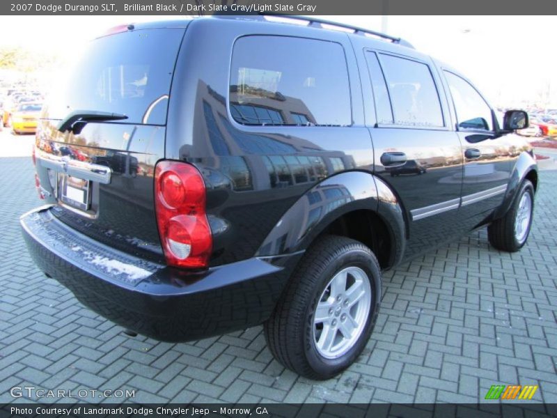 Brilliant Black / Dark Slate Gray/Light Slate Gray 2007 Dodge Durango SLT