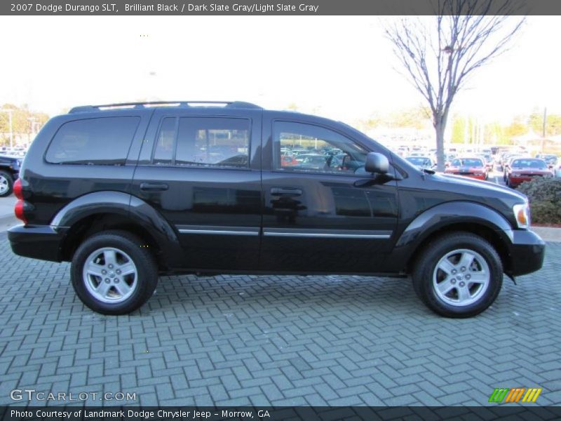 Brilliant Black / Dark Slate Gray/Light Slate Gray 2007 Dodge Durango SLT