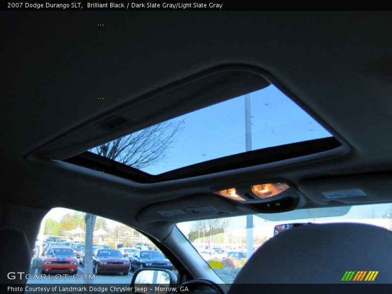 Brilliant Black / Dark Slate Gray/Light Slate Gray 2007 Dodge Durango SLT