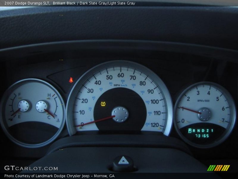 Brilliant Black / Dark Slate Gray/Light Slate Gray 2007 Dodge Durango SLT