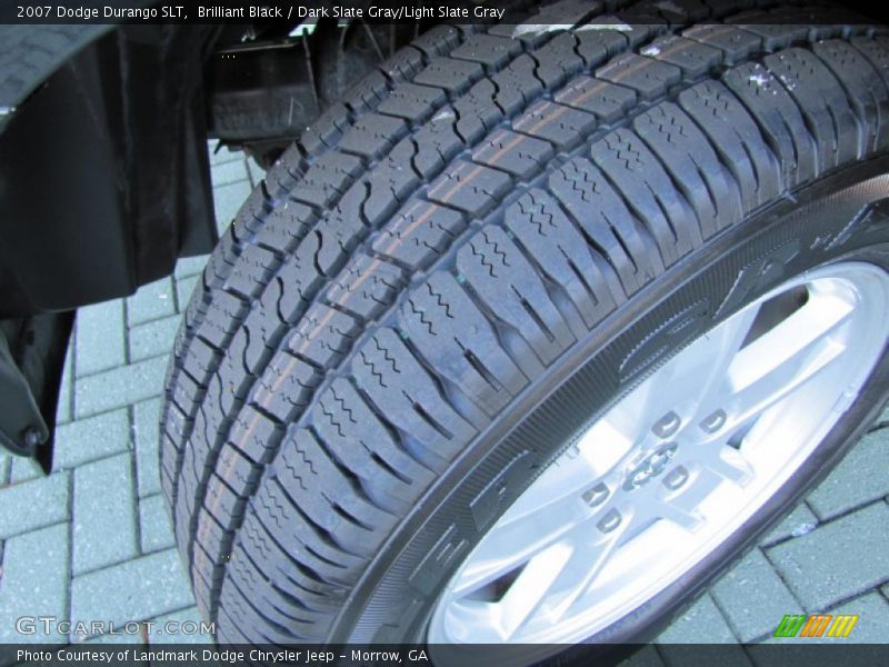 Brilliant Black / Dark Slate Gray/Light Slate Gray 2007 Dodge Durango SLT