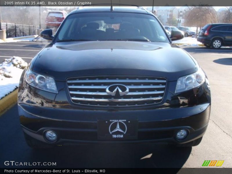 Black Obsidian / Graphite 2005 Infiniti FX 35 AWD