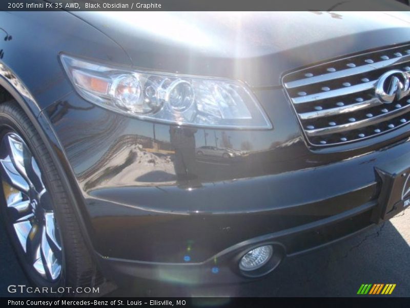 Black Obsidian / Graphite 2005 Infiniti FX 35 AWD