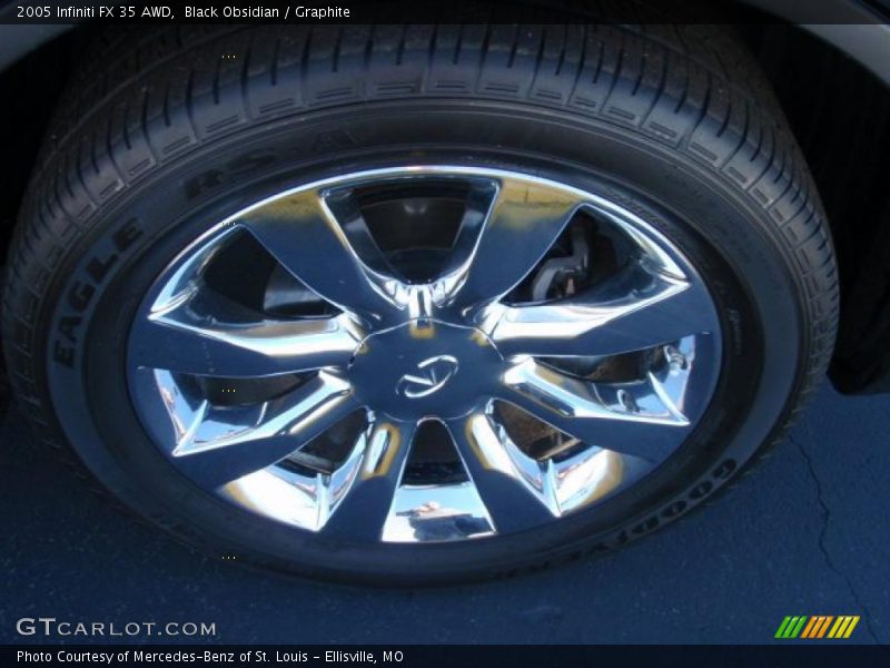 Black Obsidian / Graphite 2005 Infiniti FX 35 AWD