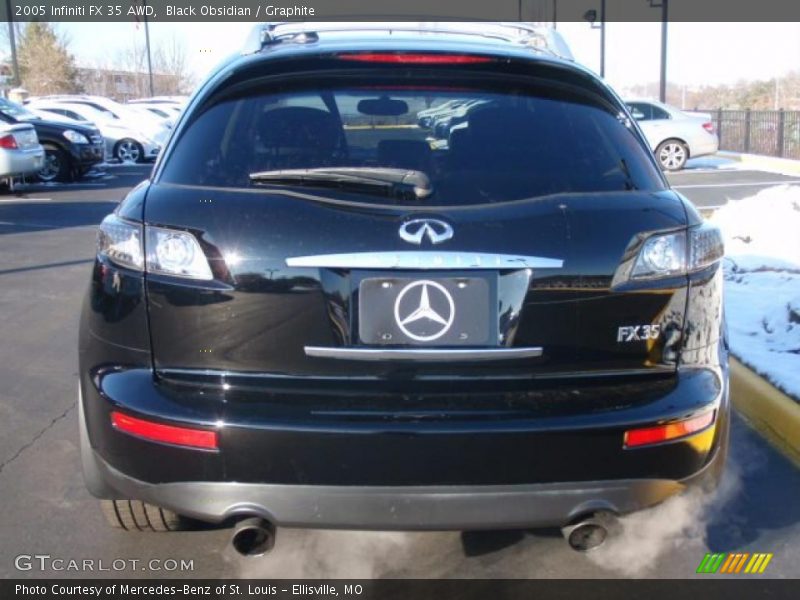 Black Obsidian / Graphite 2005 Infiniti FX 35 AWD