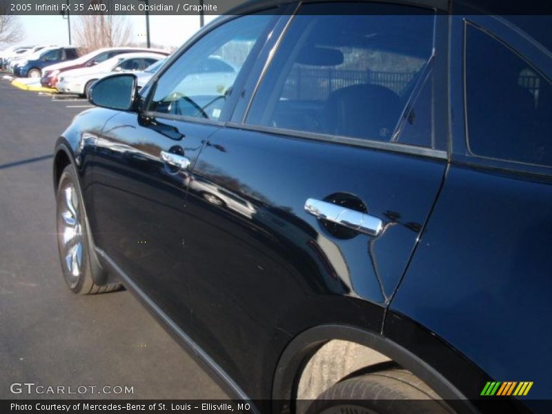 Black Obsidian / Graphite 2005 Infiniti FX 35 AWD