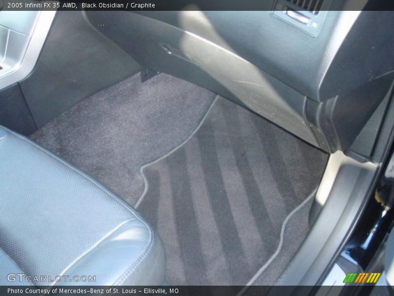 Black Obsidian / Graphite 2005 Infiniti FX 35 AWD