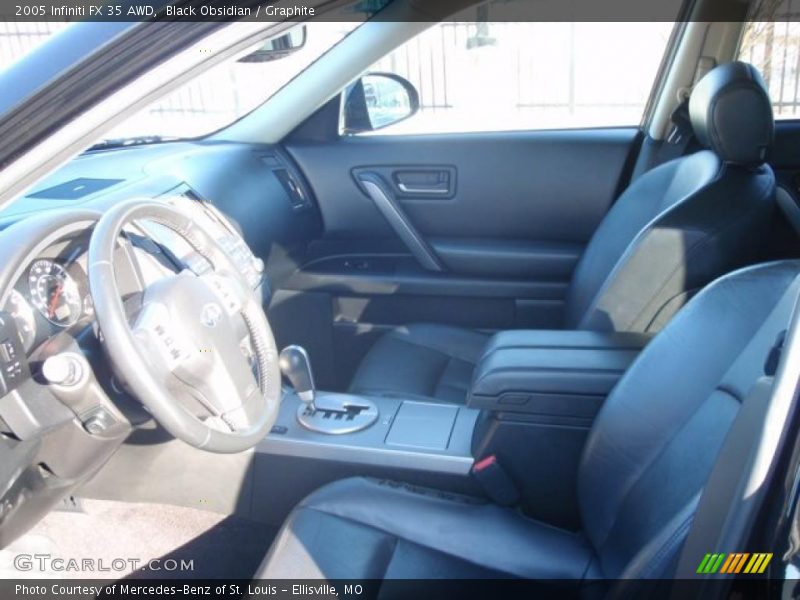 Black Obsidian / Graphite 2005 Infiniti FX 35 AWD