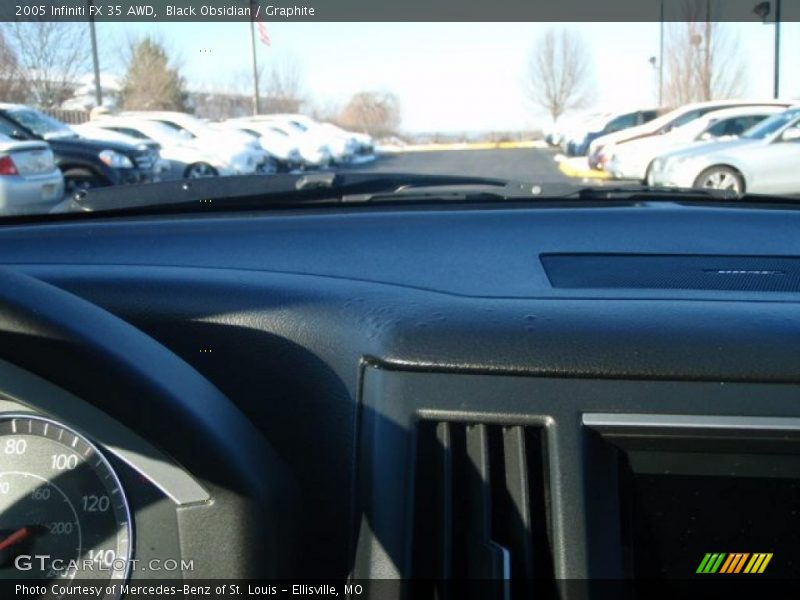 Black Obsidian / Graphite 2005 Infiniti FX 35 AWD