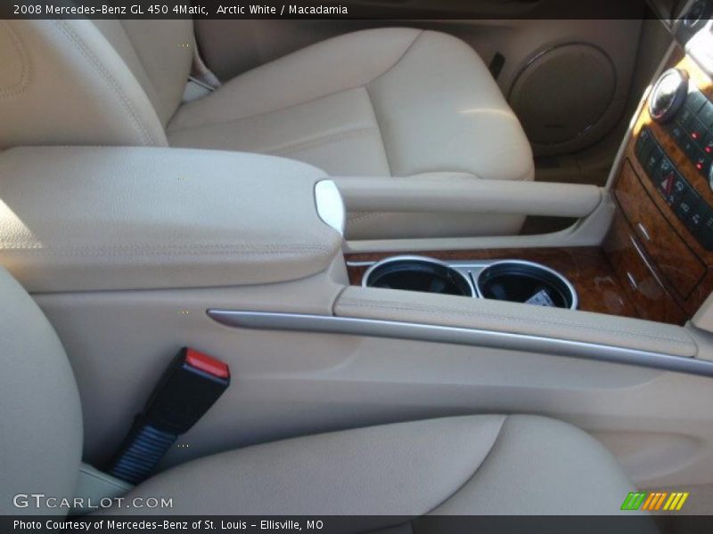 Arctic White / Macadamia 2008 Mercedes-Benz GL 450 4Matic