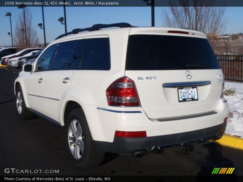 Arctic White / Macadamia 2008 Mercedes-Benz GL 450 4Matic