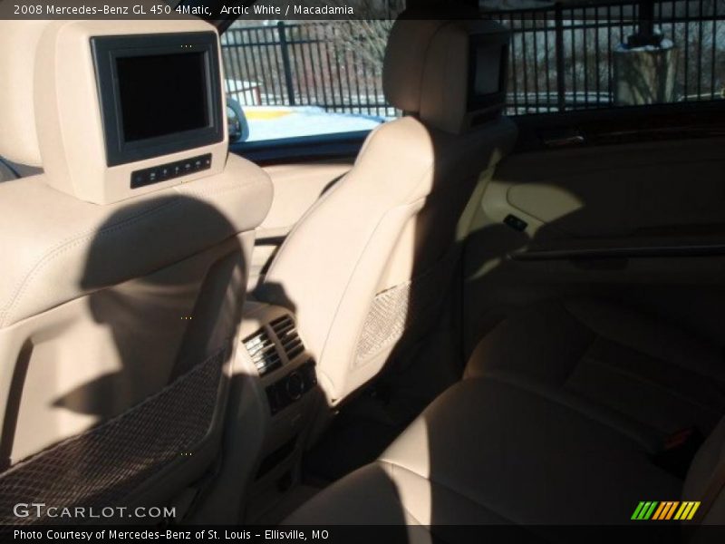 Arctic White / Macadamia 2008 Mercedes-Benz GL 450 4Matic