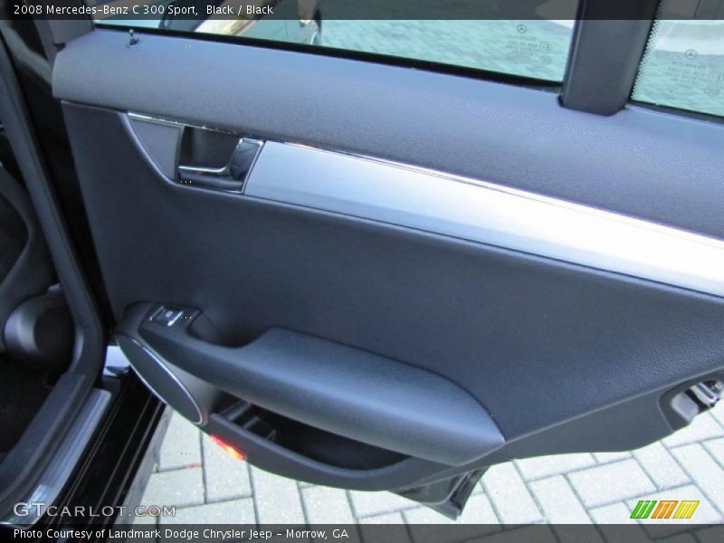 Black / Black 2008 Mercedes-Benz C 300 Sport