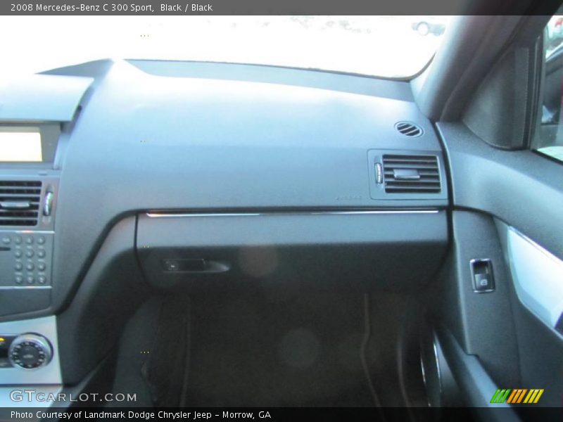 Black / Black 2008 Mercedes-Benz C 300 Sport