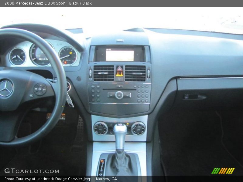 Black / Black 2008 Mercedes-Benz C 300 Sport