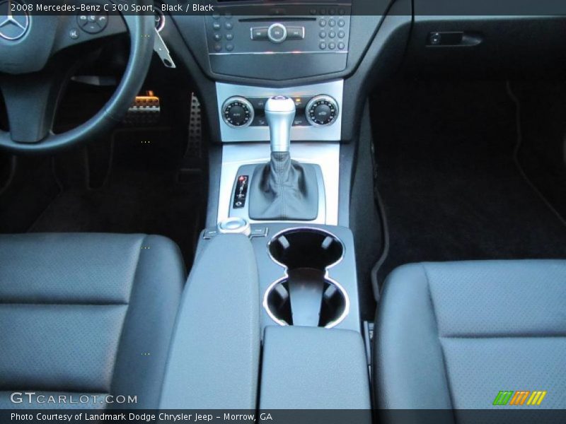 Black / Black 2008 Mercedes-Benz C 300 Sport