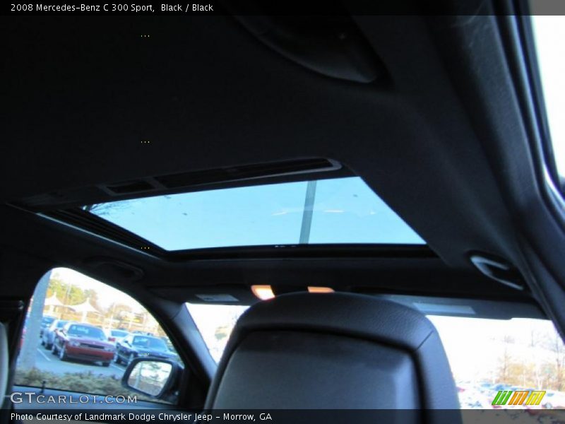 Black / Black 2008 Mercedes-Benz C 300 Sport