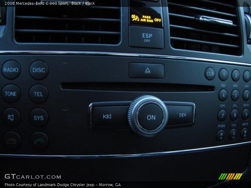Black / Black 2008 Mercedes-Benz C 300 Sport