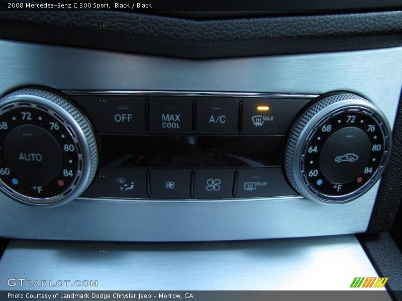 Black / Black 2008 Mercedes-Benz C 300 Sport