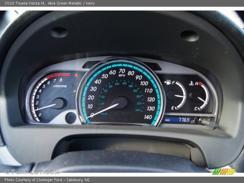  2010 Venza I4 I4 Gauges