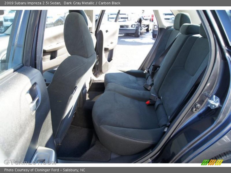 Dark Gray Metallic / Carbon Black 2009 Subaru Impreza 2.5i Sedan