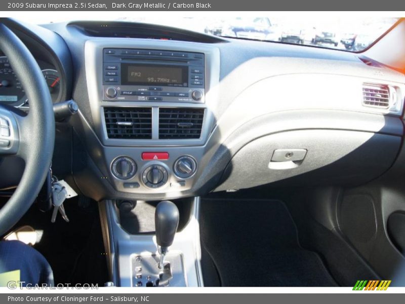 Dark Gray Metallic / Carbon Black 2009 Subaru Impreza 2.5i Sedan