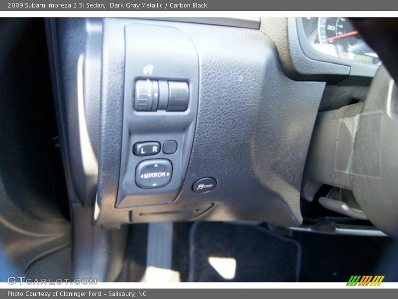 Dark Gray Metallic / Carbon Black 2009 Subaru Impreza 2.5i Sedan