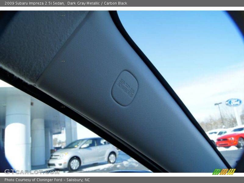 Dark Gray Metallic / Carbon Black 2009 Subaru Impreza 2.5i Sedan