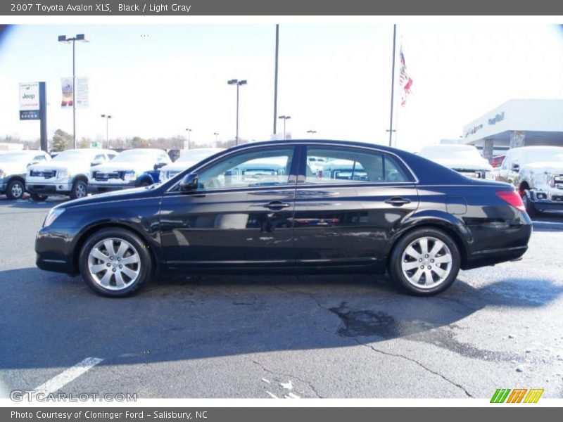 Black / Light Gray 2007 Toyota Avalon XLS