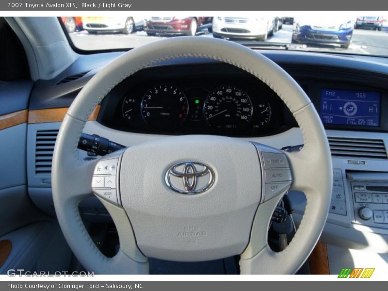 Black / Light Gray 2007 Toyota Avalon XLS