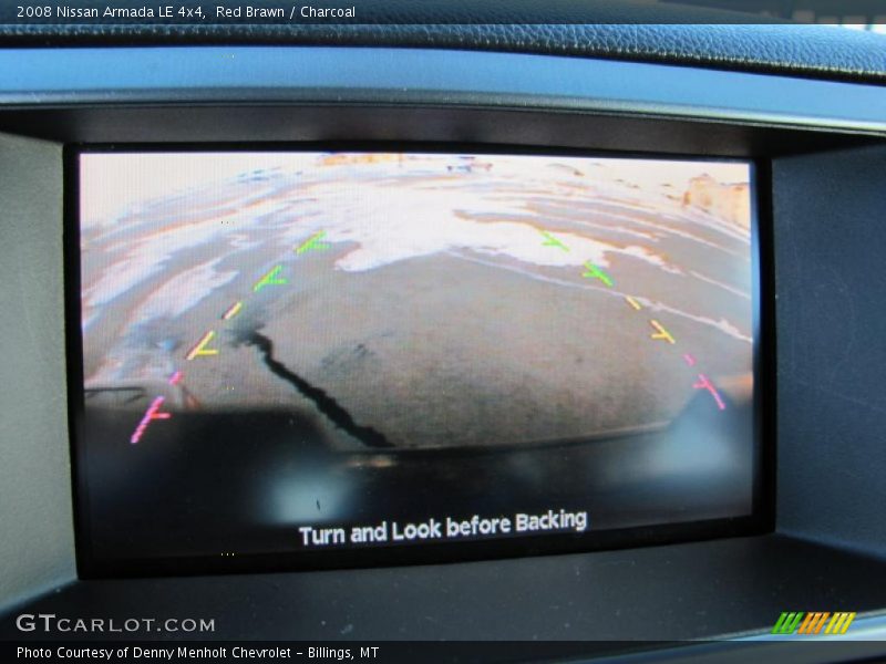 Red Brawn / Charcoal 2008 Nissan Armada LE 4x4