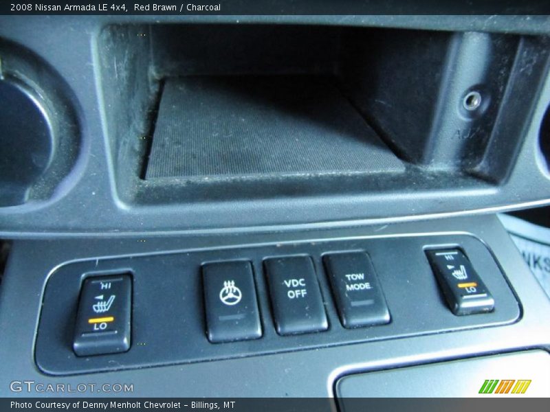 Red Brawn / Charcoal 2008 Nissan Armada LE 4x4