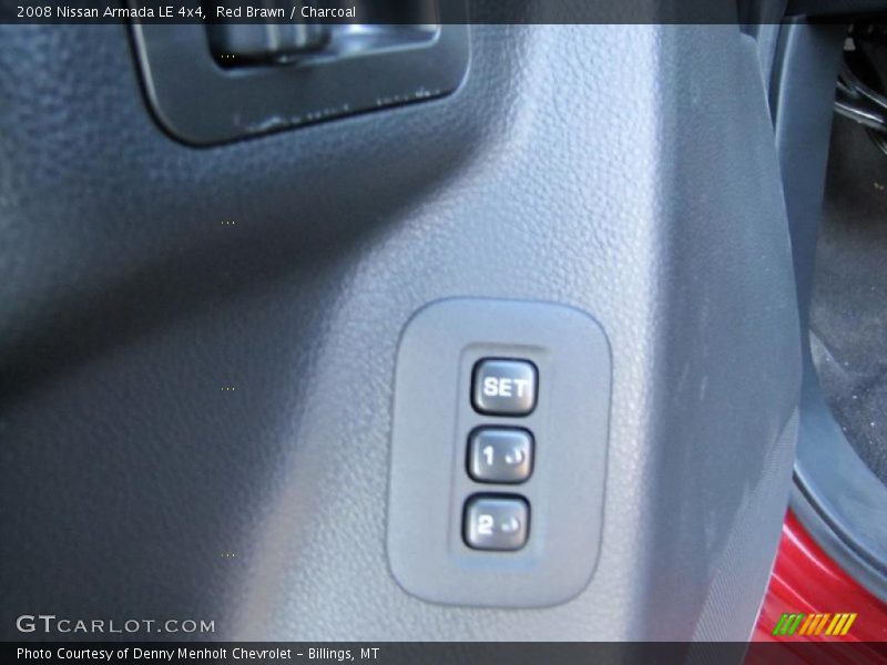 Red Brawn / Charcoal 2008 Nissan Armada LE 4x4