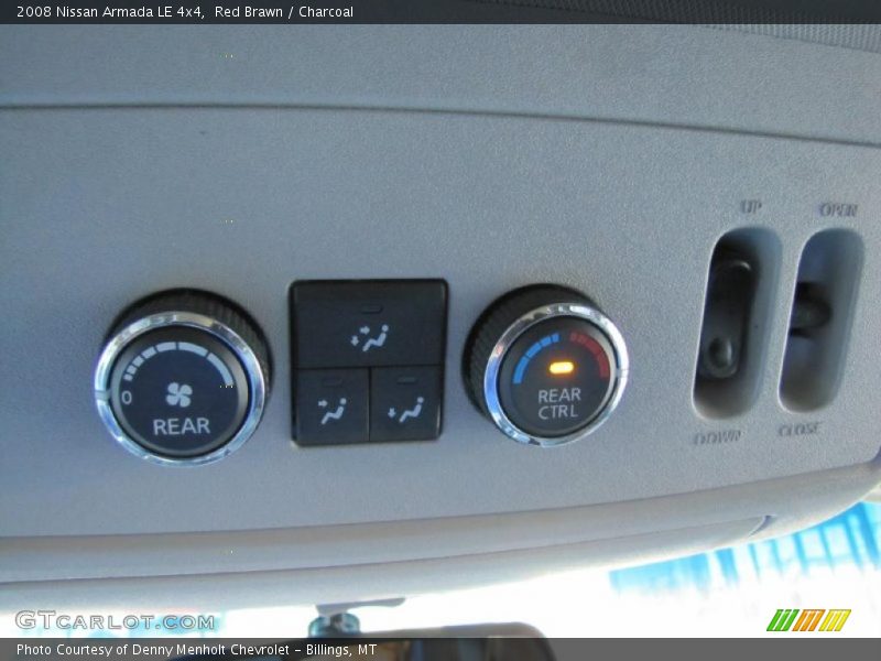 Red Brawn / Charcoal 2008 Nissan Armada LE 4x4
