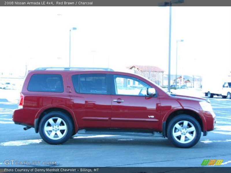  2008 Armada LE 4x4 Red Brawn