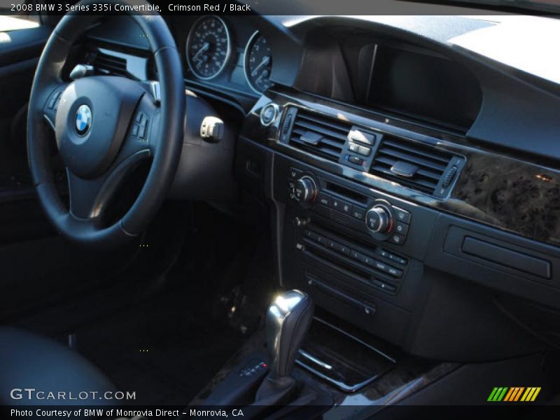 Crimson Red / Black 2008 BMW 3 Series 335i Convertible