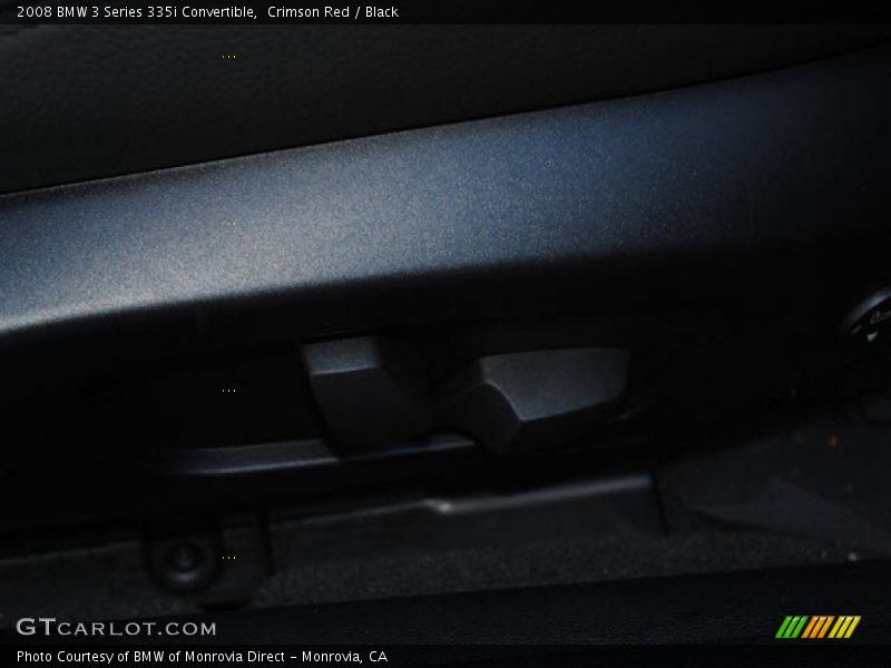 Crimson Red / Black 2008 BMW 3 Series 335i Convertible