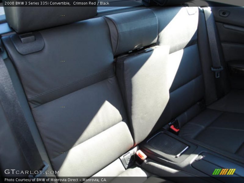 Crimson Red / Black 2008 BMW 3 Series 335i Convertible