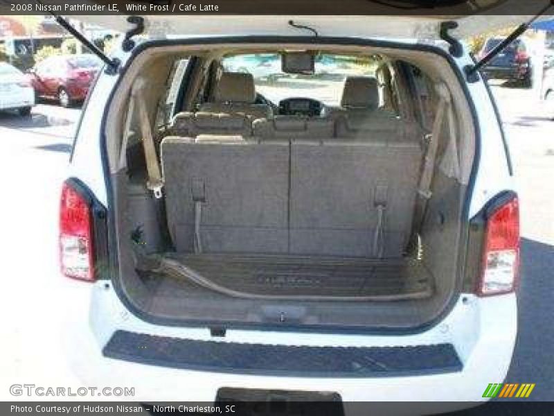 White Frost / Cafe Latte 2008 Nissan Pathfinder LE