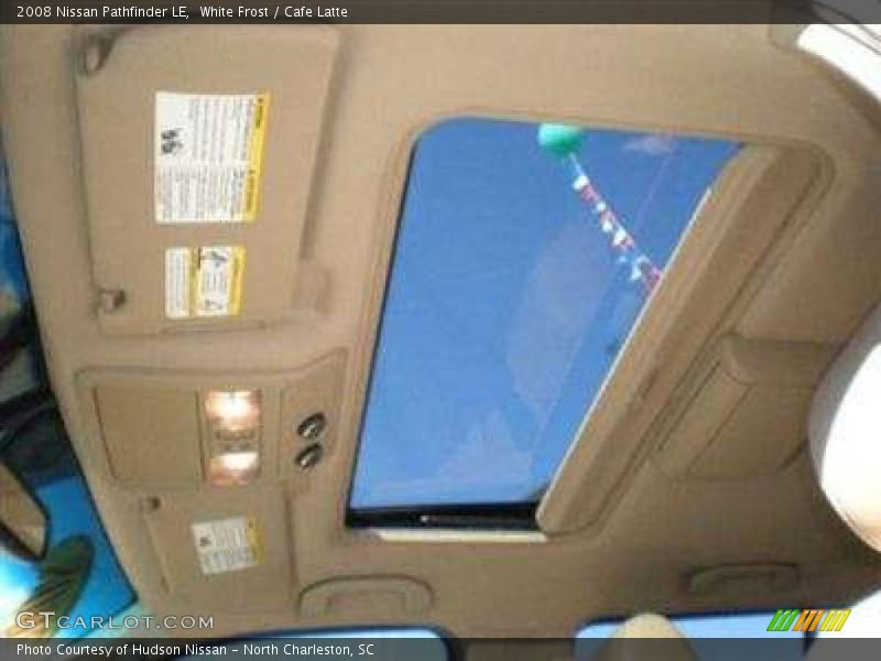 White Frost / Cafe Latte 2008 Nissan Pathfinder LE