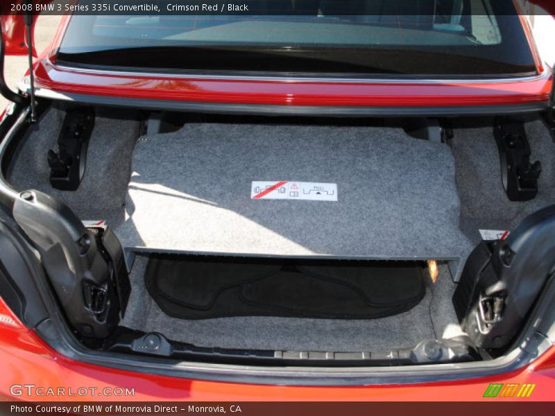 Crimson Red / Black 2008 BMW 3 Series 335i Convertible