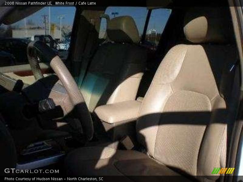 White Frost / Cafe Latte 2008 Nissan Pathfinder LE
