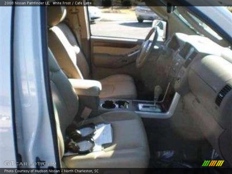 White Frost / Cafe Latte 2008 Nissan Pathfinder LE