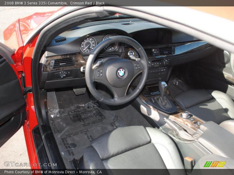 Crimson Red / Black 2008 BMW 3 Series 335i Convertible