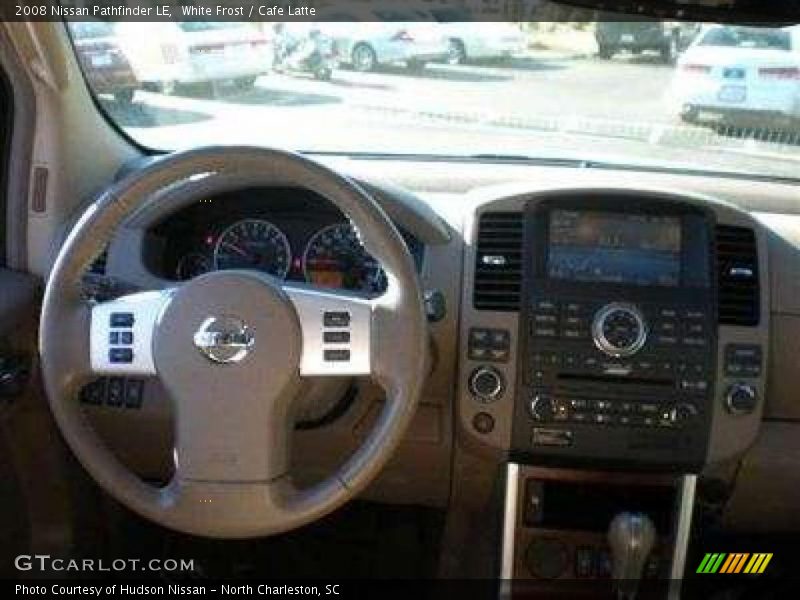 White Frost / Cafe Latte 2008 Nissan Pathfinder LE
