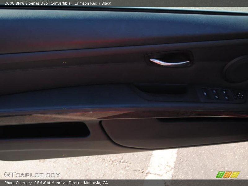 Crimson Red / Black 2008 BMW 3 Series 335i Convertible